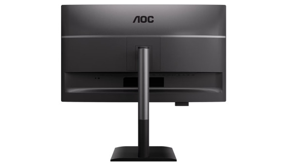 TFT 27" AOC Q27P4CV, QHD, IPS, 120Hz, HDMI, DP, USB-C, RJ-45, USB-hub, HAS, Pivot, колонки, чорний