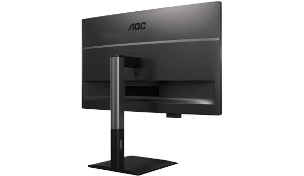 TFT 27" AOC Q27P4U, QHD, IPS, 120Hz, 2xHDMI, DP, USB-hub, HAS, Pivot, колонки, чорний