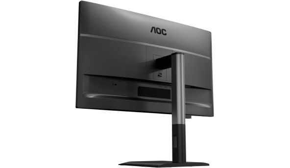 TFT 27" AOC Q27P4U, QHD, IPS, 120Hz, 2xHDMI, DP, USB-hub, HAS, Pivot, колонки, чорний