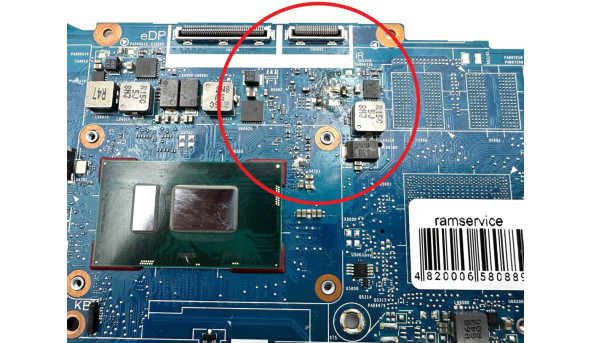 Материнська плата для ноутбука HP Elitebook 850 g5 i7-8550U SR3LC 6050A2945601-MB-A01(A1) Б/В