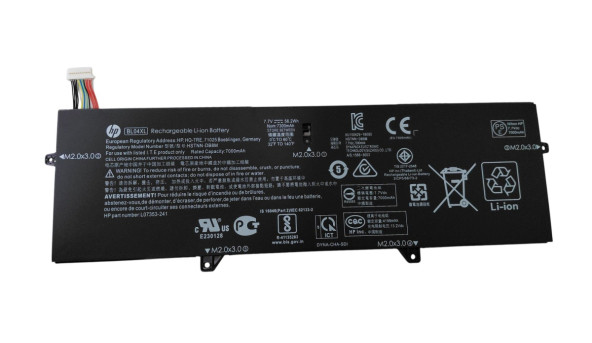 Акумулятор для ноутбука HP BL04XL EliteBook x360 1040 G5 7.7 В Black 7300 мАг OEM
