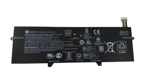 Акумулятор для ноутбука HP BL04XL EliteBook x360 1040 G5 7.7 В Black 7300 мАг OEM