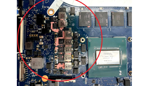 Материнская плата к ноутбуку Asus Tuf Gaming A17 FA706IU FA706 DABKXBMAD0 AMD RYZEN 7 GTX 1660 Ti Б/У