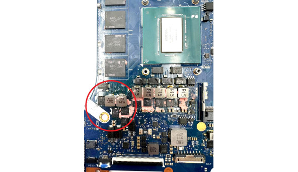 Материнская плата к ноутбуку Asus Tuf Gaming A17 FA706IU FA706 DABKXBMAD0 AMD RYZEN 7 GTX 1660 Ti Б/У