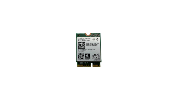 WiFi Bluetooth модуль Intel  AX201NGW (M.2 2230, 2.4Gbps 802.11ax+BT5.0, MIMO 2x2, 0XVV0P) Б/У