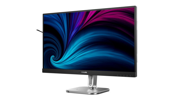 TFT 27" Philips 27B2N4500, QHD IPS,120Hz, 2xHDMI, DP, USB-hub, HAS, Pivot, кол., темно-сірий
