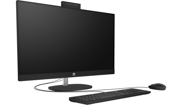 Моноблок 27" HP 27-cr0036ua AiO Ryz5 7520U/16Gb/SSD1Tb/Cam/WiFi/K&M/DOS/Jet Black
