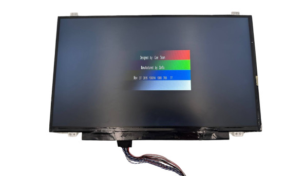 Матриця AUO 14,0" 1366*768 (WXGA/HD Ready, 16:9) LVDS 40-контактна LED TN 60 Гц B140XW03 V.0 Б/В