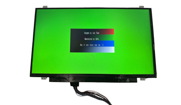 Матриця AUO 14,0" 1366*768 (WXGA/HD Ready, 16:9) LVDS 40-контактна LED TN 60 Гц B140XW03 V.0 Б/В
