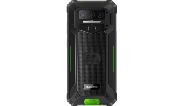 Смартфон Oukitel WP23 Plus 6.52"HD+ /8GB/256GB / T606 /10600mAh /13+5Мп/ IP69K /NFC Green