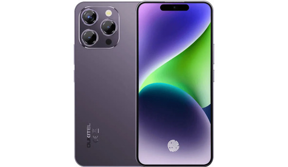 Смартфон Oukitel P1 6.7" HD /8GB/256GB/ G99 /5150mAh/ 50+32Мп / Purple
