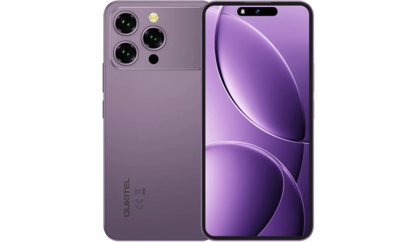 Смартфон Oukitel P1 Pro 6.7" FHD+ /4GB/256GB/ G100 /5150mAh/ 50+32Мп / Purple