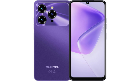 Смартфон Oukitel C6 5G 6.8" HD+ /12GB/512GB/ Dimensity 6300 /5150mAh/ 50+5Мп / Purple