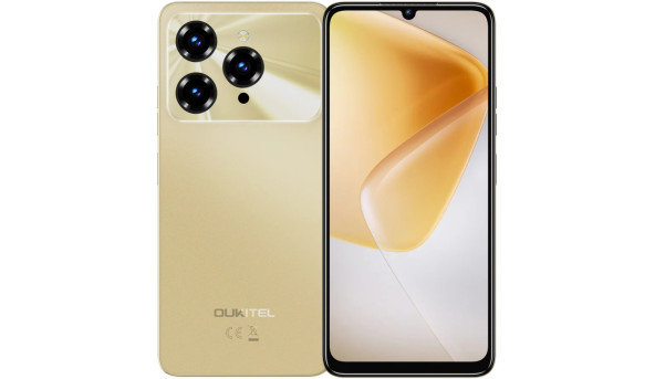 Смартфон Oukitel C6 5G 6.8" HD+ /12GB/512GB/ Dimensity 6300 /5150mAh/ 50+5Мп / Gold