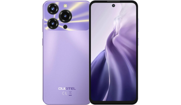 Смартфон Oukitel C69 7.2" HD+ /8GB/512GB/ T606 /6000mAh/ 64+8Мп/ NFC Purple