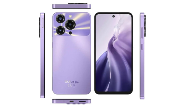 Смартфон Oukitel C69 7.2" HD+ /8GB/512GB/ T606 /6000mAh/ 64+8Мп/ NFC Purple