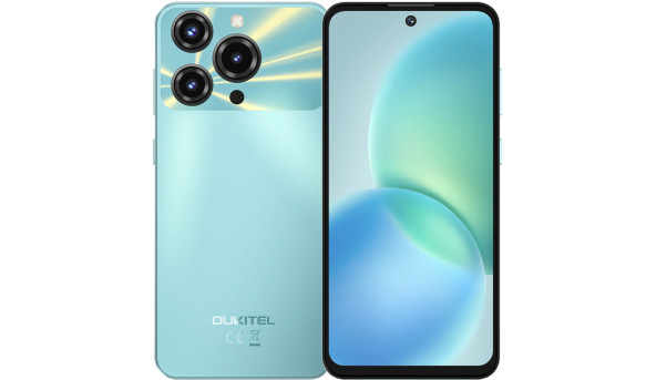 Смартфон Oukitel C69 7.2" HD+ /8GB/512GB/ T606 /6000mAh/ 64+8Мп/ NFC Green
