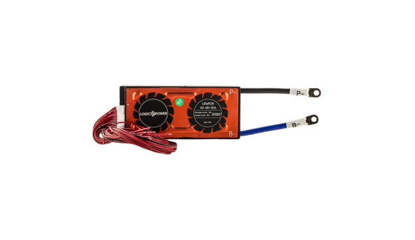 BMS плата LiFePO4 48V 16S 80A симметрия
