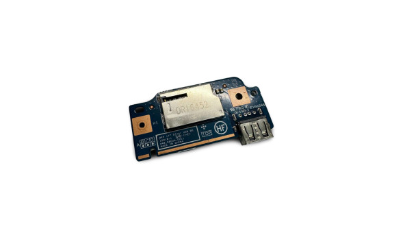 Плата картридера и USB разъема для ноутбука HP HP 17-Y 17-X  17 448.08E04.0011 450.08C08.0021 Б/У