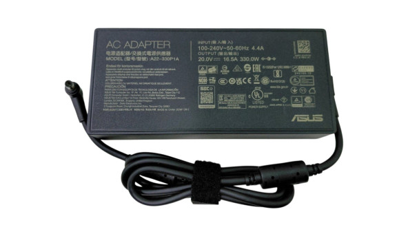 Блок живлення для ноутбука Asus 330 Вт 20 В 16.5A ROG Strix G634 G733 G814 G834 6.0x3.7mm OEM
