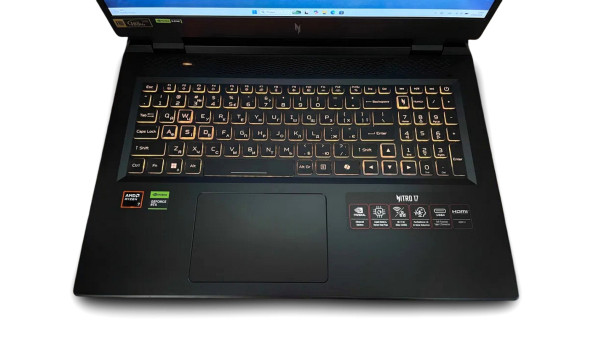 Игровой ноутбук Acer Nitro AN17-42 Ryzen 7 8845HS 16 RAM 1000 SSD GeForce RTX 4060 [IPS 15.6" FullHD] - Б/У