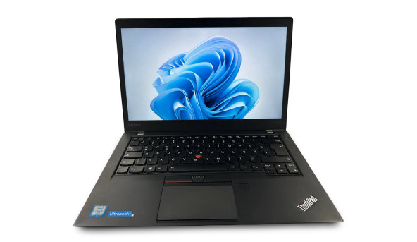 Ноутбук Lenovo T460s Intel Core i5-6300U 8 GB RAM DDR4 256 GB SSD [14" IPS FullHD] - Б/В