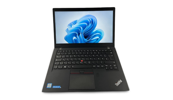 Ноутбук Lenovo T460s Intel Core i5-6300U 8 GB RAM DDR4 256 GB SSD [14" IPS FullHD] - Б/В