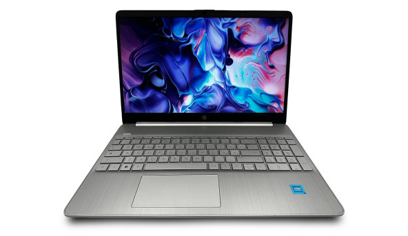 Ноутбук HP 15s-fq Intel Celeron N4500 8 GB RAM DDR4 128 GB SSD [15.6" FullHD] - Б/У