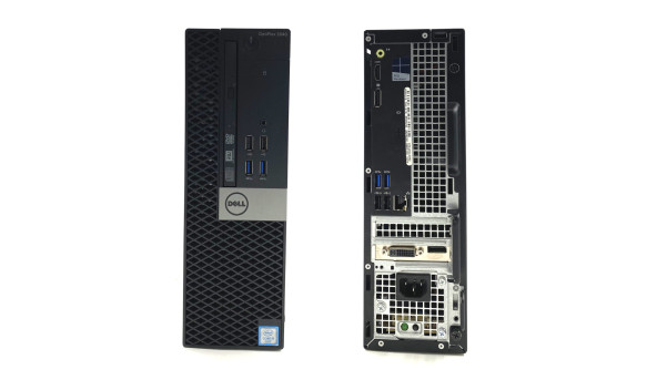 Системний блок Dell OptiPlex 3040 Intel Core i5-6500 8 GB RAM 128 GB SSD 500 GB HDD AMD Radeon R5 340X - Б/В