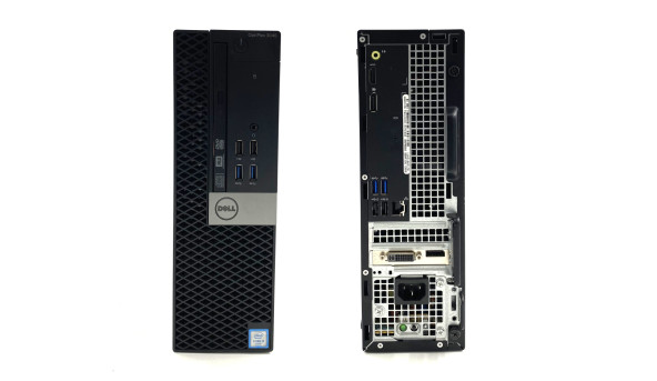 Системний блок Dell OptiPlex 3040 Intel Core I5-6500 8 GB RAM 128 GB SSD 500 GB HDD AMD Radeon R5 340X - Б/В