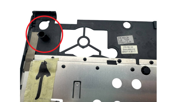Середня частина корпусу ноутбука Asus N55S 13GN5F1AP140 EANJ5001010 Б/В