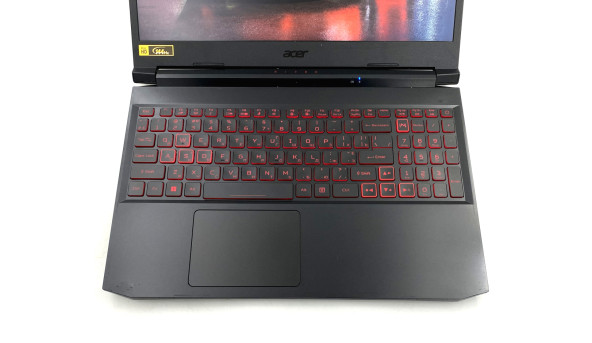 Ігровий ноутбук Acer Nitro 5 AN515-57 Core I5-11400H 16 RAM 512 SSD GeForce RTX 3050 IPS 15.6" FHD 144Hz - Б/В