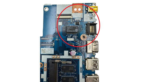 Материнская плата к ноутбуку Lenovo 320-15ISK 520-15ISK 320-17ISK DG421 DG521 DG721 NM-B241 i5-7200U SR342 Б/У