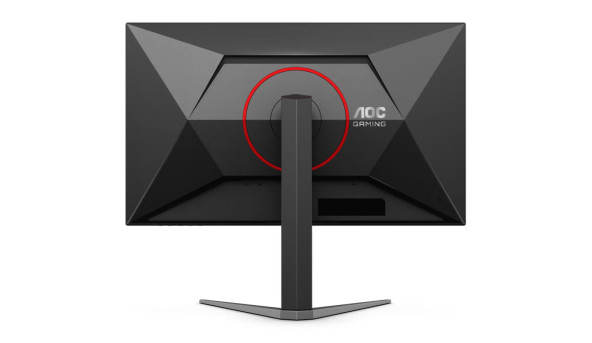 TFT 27" AOC Q27G4ZD, QD-OLED, 280Гц, 0,03мс, 2хHDMI, DP, USB-hub, HAS, Pivot, чорно-червоний