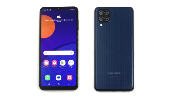 Смартфон Samsung Galaxy M12 SM-M127F 4/64 GB Exynos 850 NFC Android 13 [PLS 6.5"] - Б/У