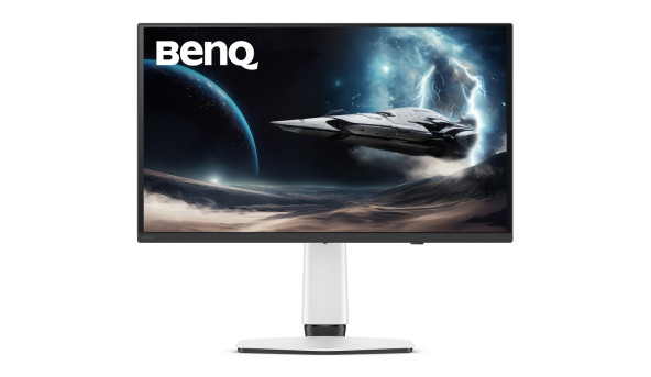 TFT 27" BenQ EX271UZ, 4K UHD, QD-OLED, 240Hz, HDMI, DP, USB- C, USB-hub, білий