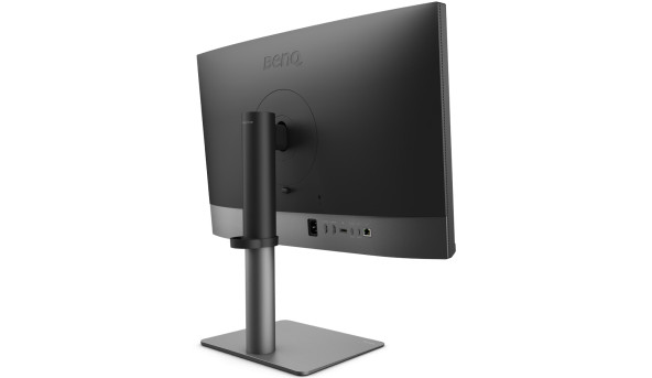 TFT 27" BenQ PD2770U, IPS, 4K UHD, HDMI, DP, USB-C, USB-hub, HAS, колонки, темно-сірий