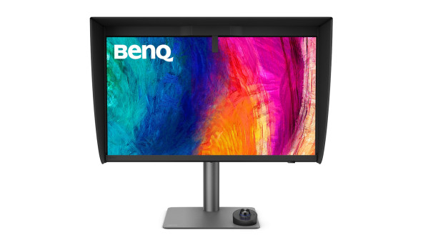 TFT 27" BenQ PD2770U, IPS, 4K UHD, HDMI, DP, USB-C, USB-hub, HAS, колонки, темно-сірий