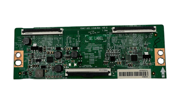 T-con к телевизору Hisense 65A6K RSAG7.820.11538 / ROH VER.B H41802PNS86A1 Б/У