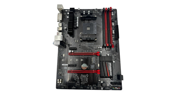 Материнская плата к ПК Gigabyte GA-AB350M-Gaming  DDR4  (sAM4, AMD B350, PCI-Ex16) Б/У