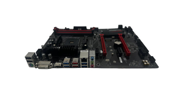 Материнська плата для ПК Gigabyte GA-AB350M-Gaming DDR4 (sAM4, AMD B350, PCI-Ex16) Б/В