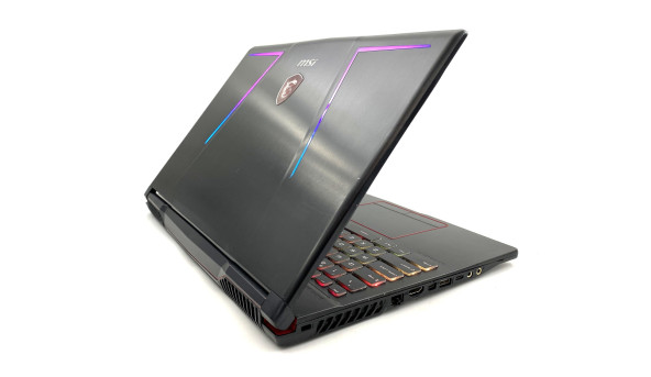 Ігровий ноутбук MSI MegaBook GE63 Core I7-8750H 8 RAM 128 SSD 1000 GB HDD GeForce GTX 1060 [15.6" FullHD] - Б/В