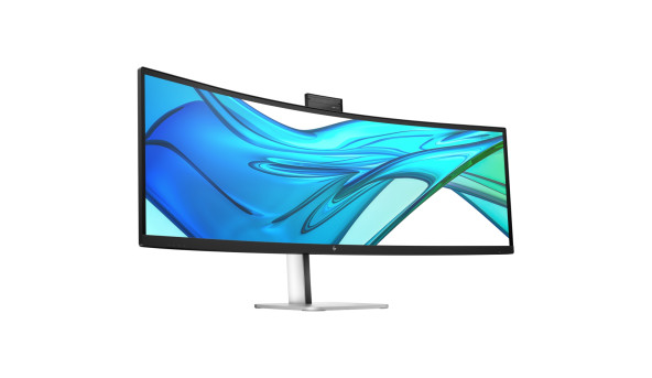 TFT 49" HP S5 Pro 549pm, VA, DQHD, RJ-45, HDMI, DP, USB-C, cam, чорний