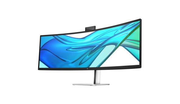 TFT 49" HP S5 Pro 549pm, VA, DQHD, RJ-45, HDMI, DP, USB-C, cam, чорний