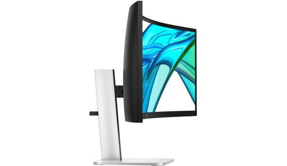 TFT 49" HP S5 Pro 549pm, VA, DQHD, RJ-45, HDMI, DP, USB-C, cam, чорний