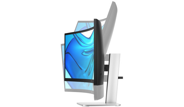 TFT 49" HP S5 Pro 549pm, VA, DQHD, RJ-45, HDMI, DP, USB-C, cam, чорний