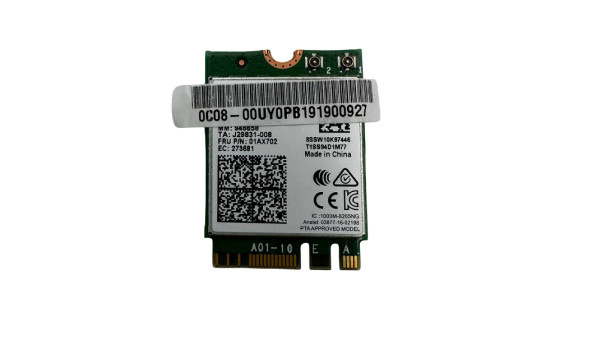 WI-FI модуль снят с ноутбука Acer Travelmate P215-51 01AX702 Б/У