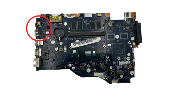 Материнская плата к ноутбуку Lenovo IdeaPad 110-15ISK BIWP4/P5 LA-D562P Rev:1.0 INTEL Core i3-6100U Б/У