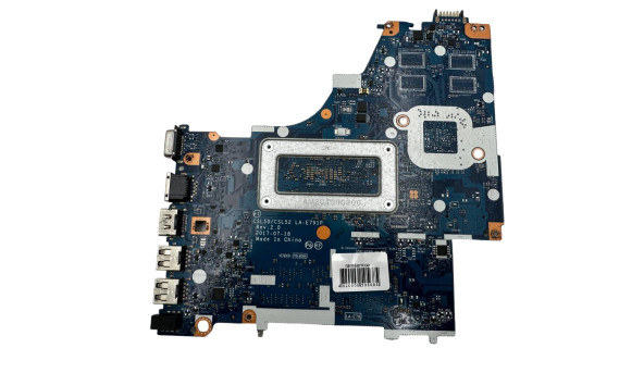Материнська плата до ноутбука HP CSL50 / CSL52 LA-E791P. i3-6006U SR2UW Б/В