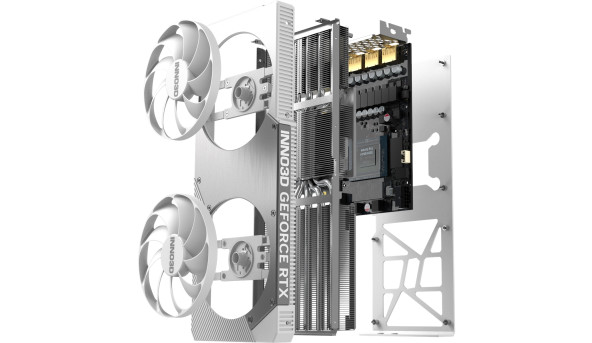 GeForce RTX5070 Inno3D TWIN X2 OC WHITE, 12GB GDDR7, 192bit, PCI Express 5.0